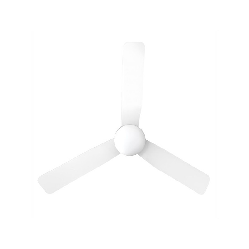 VENTILADOR TECHO GALERNA 3042 INOX ASPAS TRANSLÚCIDAS 106 CM