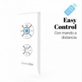 VENTILADOR TECHO GALERNA 3042 INOX ASPAS TRANSLÚCIDAS 106 CM