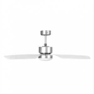 VENTILADOR TECHO GALERNA 3052 INOX ASPAS TRANSLÚCIDAS 132 CM