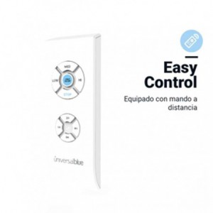 VENTILADOR DE TECHO BORA 3048 NEGRO 118 CM