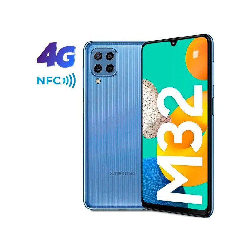 SMARTPHONE SAMSUNG GALAXY M32 6GB/128GB 6.4" 4G  AZUL