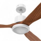 VENTILADOR DE TECHO CIERZO 3052 W PLUS BLANCO Y MADERA 132CM