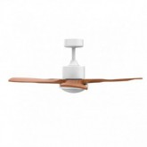 VENTILADOR DE TECHO CIERZO 3052 W PLUS BLANCO Y MADERA 132CM
