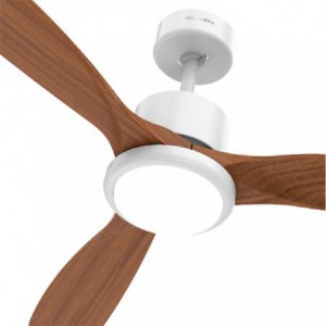 VENTILADOR DE TECHO CIERZO 3052 W PLUS BLANCO Y MADERA 132CM