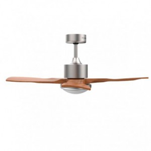 VENTILADOR DE TECHO CIERZO 3052 X PLUS INOX Y MADERA 132 CM