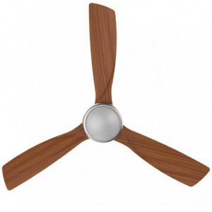 VENTILADOR DE TECHO CIERZO 3052 X PLUS INOX Y MADERA 132 CM