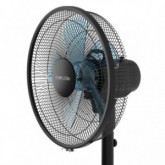 VENTILADOR DE PIE ZERMATT 3046B RADIAL NEGRO BASE RED. 45W