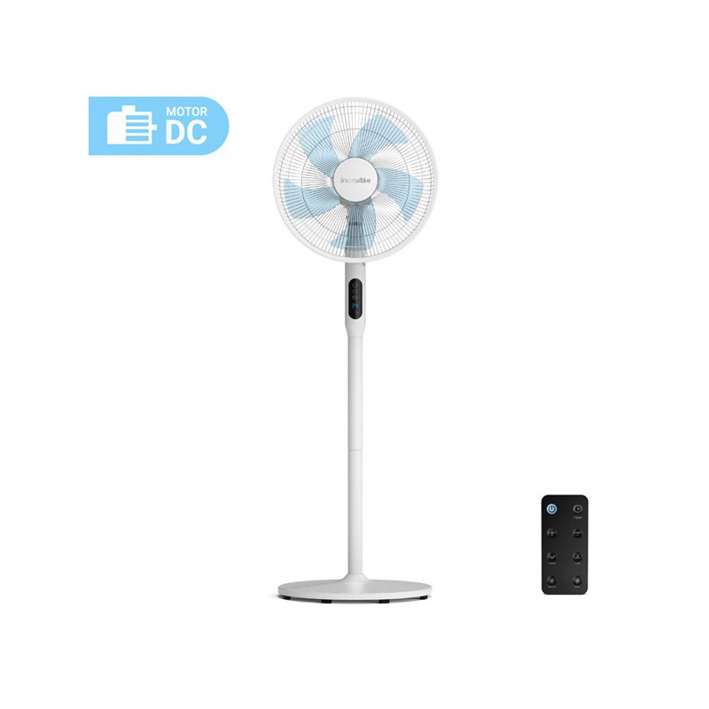 VENTILADOR DE PIE ZERMATT 3025 W SILENCIOSO BLANCO 25W
