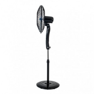 VENTILADOR DE PIE ZERMATT 3050 B CON DISPLAY NEGRO 50W