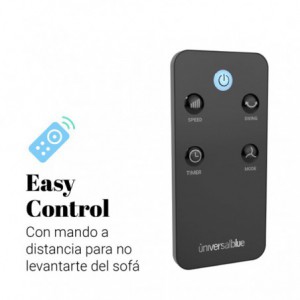 VENTILADOR DE PIE ZERMATT 3050 B CON DISPLAY NEGRO 50W