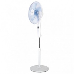 VENTILADOR DE PIE ZERMATT 3050 W CON DISPLAY BLANCO 50W