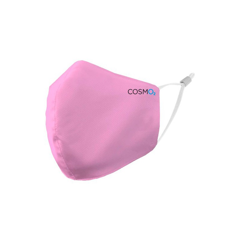 MASCARILLA LAVABLE COSMO2 ROSA UPF 50+ 160 HORAS 1 UND