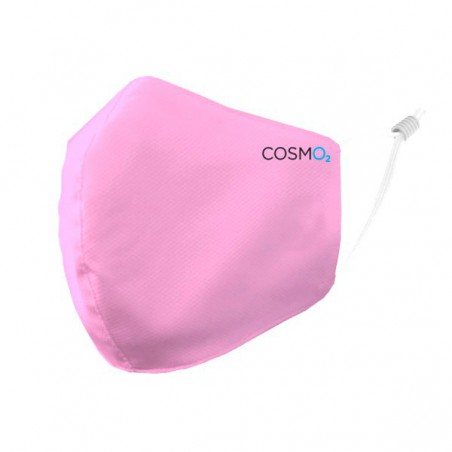 MASCARILLA LAVABLE COSMO2 ROSA UPF 50+ 160 HORAS 1 UND T/S