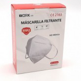 MASCARILLAS FFP2 MARCADO CE  BLANCA CAJA10