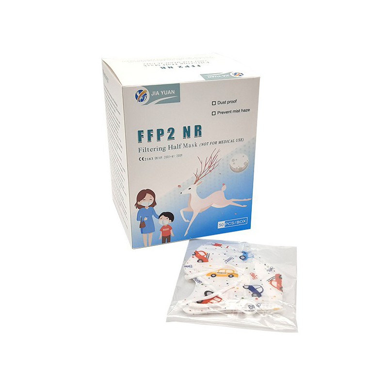 MASCARILLAS FFP2  JIAYUAN CE 2163 COCHES NIÑOS C/50
