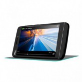 FUNDA WIKO CON TAPA WAX NEGRO