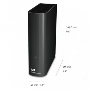 DISCO DURO EXTERNO WD ELEMENTAL 4 TB USB3.0 3.5" NEGRO