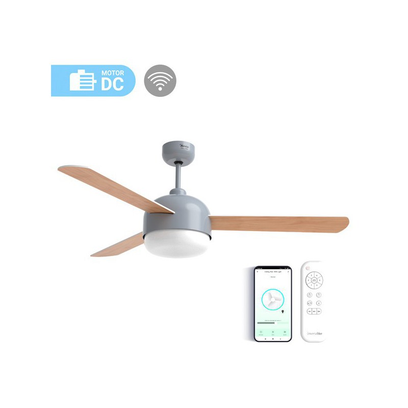 VENTILADOR DE TECHO VENTO 4048G GRIS SILENCIOSO