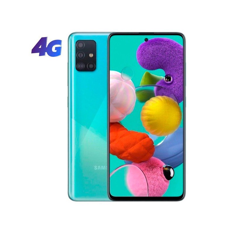 SMARTPHONE SAMSUNG GALAXY A51 4GB 128GB 6.5" AZUL 