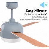 VENTILADOR DE TECHO VENTO 4048C CREMA SILENCIOSO