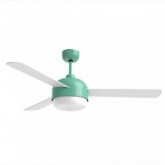 VENTILADOR DE TECHO VENTO 4048T TURQUESA SILENCIOSO