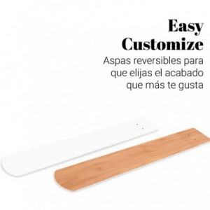 VENTILADOR DE TECHO VENTO 4048BL AZUL SILENCIOSO