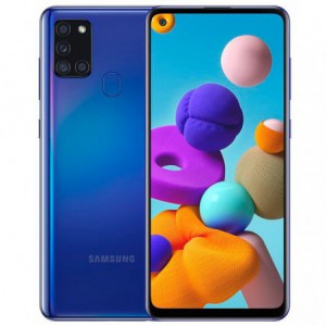 SMARTPHONE MOVIL SAMSUNG GALAXY A21S 32GB 3GBRAM 4G  AZUL