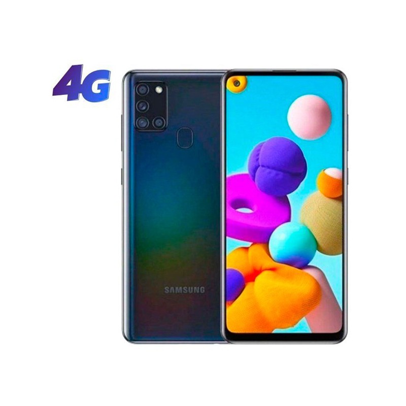 SMARTPHONE SAMSUNG GALAXY A21S 4GB 128GB 6.5" NEGRO