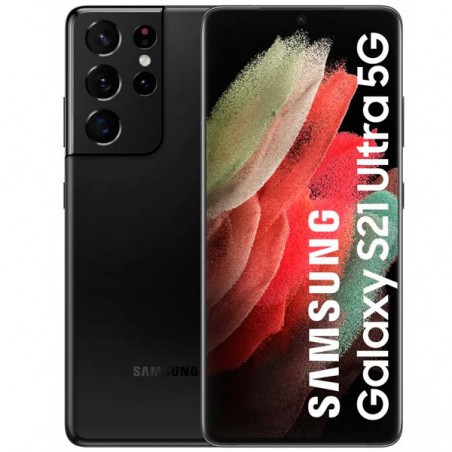 SMARTPHONE MOVIL SAMSUNG GALAXY S21 ULTRA 5G 128GB NEGRO FAN