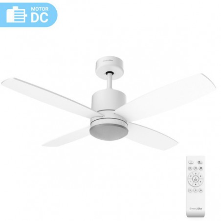 VENTILADOR DE TECHO BLANCO MIDI SILENCIOSO DC 106 CM
