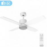 VENTILADOR DE TECHO BLANCO MIDI SILENCIOSO DC 106 CM