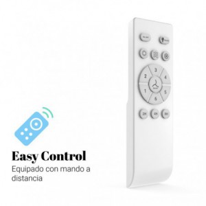 VENTILADOR DE TECHO BLANCO MIDI SILENCIOSO DC 106 CM