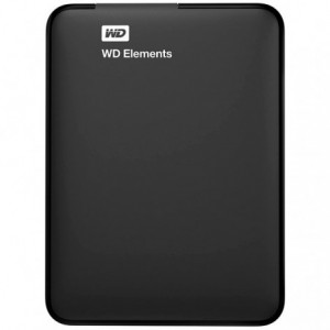 DISCO DURO EXTERNO WESTERN DIG. 4TB 2.5" USB3.0 NEGRO