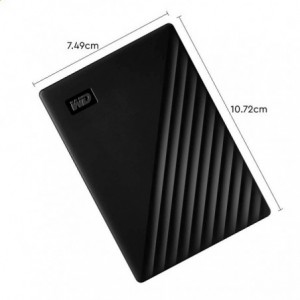 DISCO DURO EXTERNO WESTERN DIG. 5TB 2.5" USB3.2 NEGRO