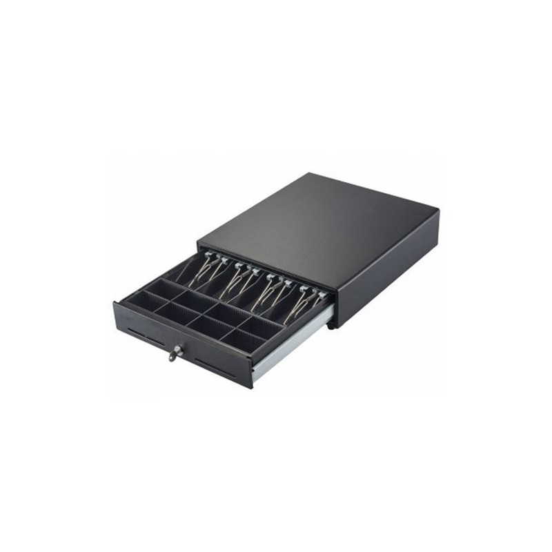 CAJON MONEDAS MUSTEK 41X41 HS-415 USB NEGRO