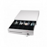 CAJON MONEDAS POSIFLEX 42,5X45 CR-4000B RJ11 BLANCO