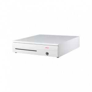 CAJON MONEDAS POSIFLEX 42,5X45 CR-4000B RJ11 BLANCO