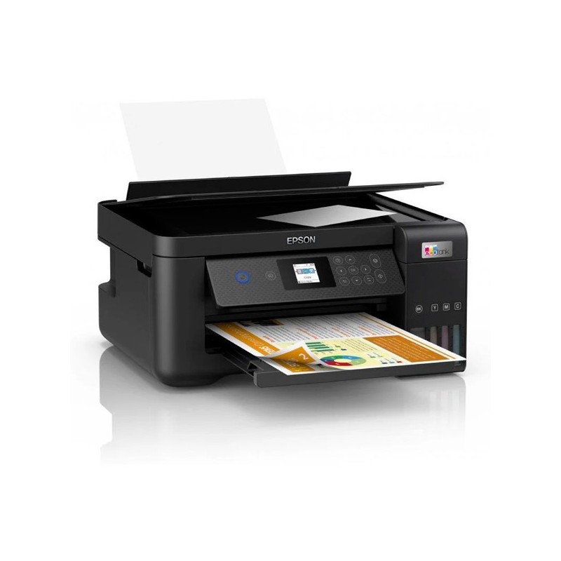 MULTIFUNCION EPSON ECOTANK ET-2850 WIFI DÚPLEX  NEGRA