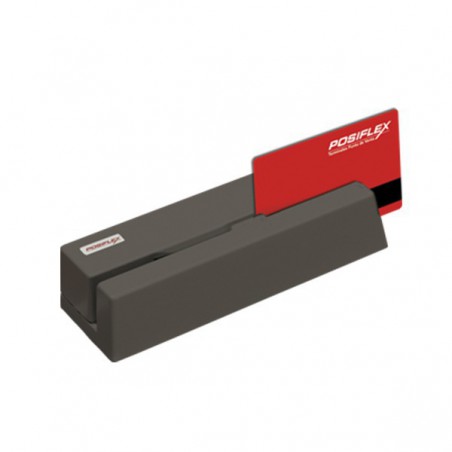 LECTOR TARJ. MAGNETICA 3 PISTAS USB COLOR NEGRO