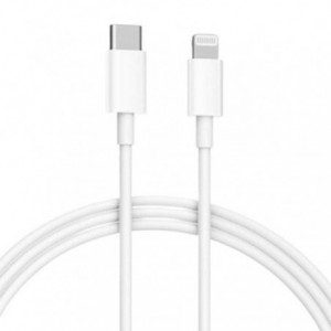 CABLE XIAOMI USB 2.0 TIPO-C LIGHTNING USB TIPO-C MACHO 1M BL