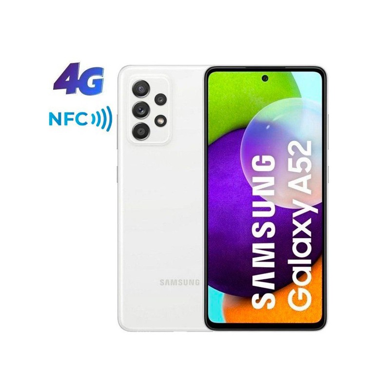 SMARTPHONE SAMSUNG GALAXY A52 6GB 128GB 6.5"  BLANCO