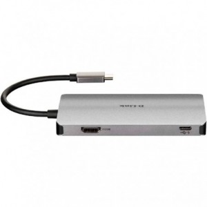 HUB USB D-LINK TIPO C 3.0 2USB/1 THU 3/1 HDMI/1 LECTOR SD