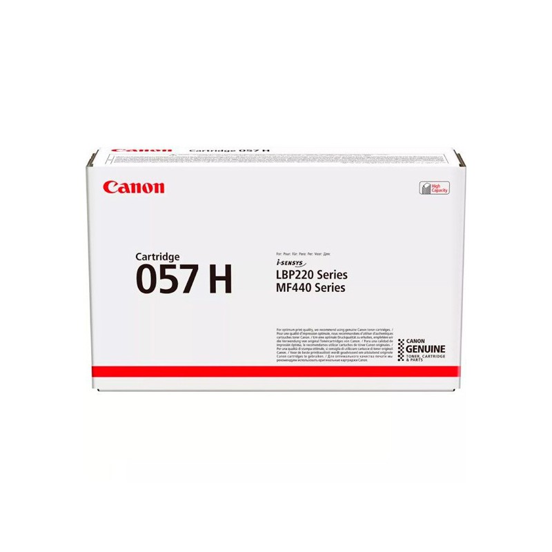 TONER CANON ORIG. 057H I-SENSYS LBP223 LBP226 3010C002