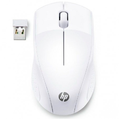 RATÓN INALÁMBRICO HP 220  HASTA 1600 DPI  BLANCO NIEVE