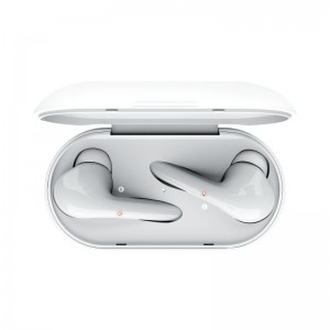 AURICULARES BLUETOOTH  TRUST NIKA TOUCH BLANCO CON ESTUCHE C