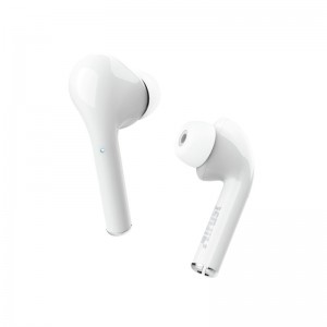 AURICULARES BLUETOOTH  TRUST NIKA TOUCH BLANCO CON ESTUCHE C
