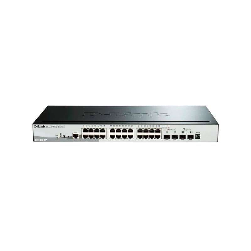 SWITCH D-LINK 24 PORT POE 10/100/1000 MBPS DGS-1510-28P