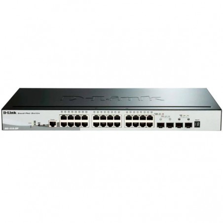 SWITCH D-LINK 24 PORT POE 10/100/1000 MBPS DGS-1510-28P