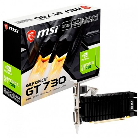 VGA MSI N730K-2GD3H  2GB  PCIE 2.0 PERFIL BAJO  