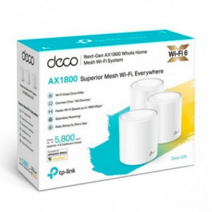 ROUTER TP-LINK DECO X20 AX1800 4G 1201MBPS